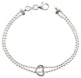 Sterling Silver Bracelet with a Knot 7