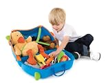 picture of Trunki Terrance Ride-on Suitcase (Blue)