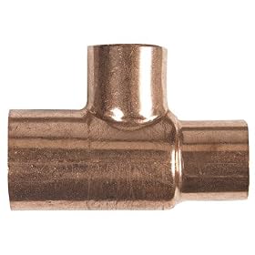5 each: Elkhart Copper Tee (32828) 5 each: Elkhart Copper Tee (32828)