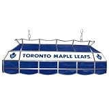 NHL Toronto Maple Leafs Stained Glass 40 inch Lighting Fixtu