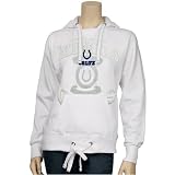 Indianapolis Colts Ladies White Club Seat Hoody Sweatshirt
