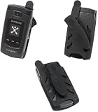 CELLET ELITE PREMIUM RUBBERIZED SWIVEL BELT CLIP HOLSTER for SAMSUNG A707 SYNC - RETAIL PACKAGING