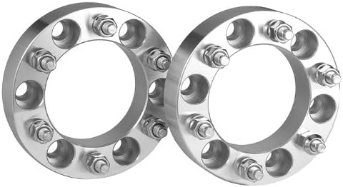2 Chevy Silverado 1500 Wheel Spacers Adapters 1.5 inch thick fits ALL Chevrolet Silverado 1500 Model Trucks