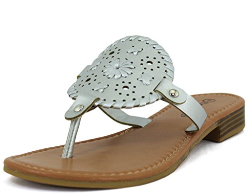 Pierre Dumas Women's Rosetta 7 Synthetic Sandals