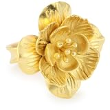 Satya Jewelry Gold Vermeil Heart of the Lotus