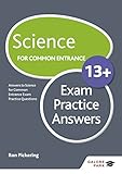 Science for common entrance 13+ exam practice answers