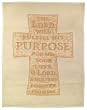Purpose Cross - 60" x 80" - Heavenly Comfort - Throw Blanket