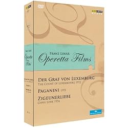 Franz Lehar - Operetta Films: Der Graf Von Luxemburg; Paganini; Zigeunerliebe