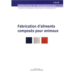 Fabrication d'aliments compos�s pour animaux - Brochure 5935