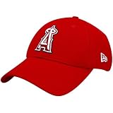 New Era Los Angeles Angels of Anaheim Red Team Tonal 39THIRTY Fitted Hat
