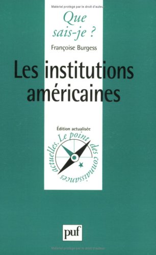 Les Institutions américaines