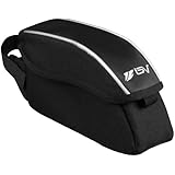 BV Bicycle Wedge Top Tube Bag with Flip-Top Opening