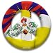Peace Sign Magnet of Tibet by MEYOTO