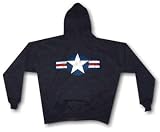 Vintage Distressed Logo WW II Air Force Men's HOODIE