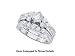 Awesome 2.00 Ctw. Genuine Diamond Ladies Bridal Set 14k. Gold