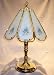 Blue Flowers Touch Lamp