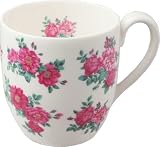 Produkt-Bild: ULSTER WEAVERS Kaffeebecher Tasse Fine Bone China Porzellan- Serie ' Cassandra rose ' - Rosen Motiv