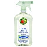 Earth Friendly Products Spray Starch, 17-Ounce Bottle (Pack of 6)