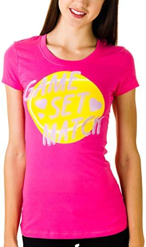 Activewear Apparel Tennis Juniors 'Game Set Match' T-shirt
