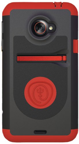 Trident Cy - HTC Evo 4G Lte Cyclops Case - 1 Pack - Carrying Case - Retail Packaging - Red