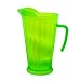 NorthWest Enterprises N60675 Party Essentials Brights Plastic Heavy Duty Pitcher, 60-Ounce Capacity, Neon Green (Case of 6)