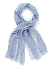 Autograph Lightweight Linen Blend Scarf with Silk
