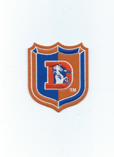 Denver Broncos Throwback Old Logo Shield Patch 3 1/2