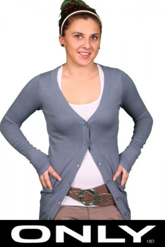 Only Taffy Damen Cardigan Strick Jacke China Blue Only Taffy Damen Cardigan Strick Jacke China Blue
