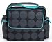 OiOi Baby Dot Messenger Bag, Turquoise