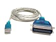 USB to Parallel IEEE 1284 Printer Adapter Cable PC