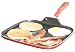 Hamilton Beach 92319 Aluminum Nonstick Signature 11 Inch Square Griddle, Red