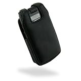 Wireless Technologies Premium Leather Case with Ratcheting Clip for Samsung A717 [Retail Packaged]