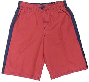Cherokee Boys Swim Short - Red, L(12-14)