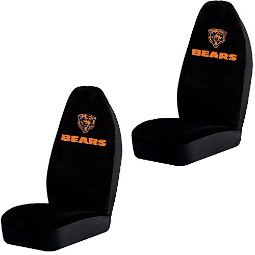 Bucket Seat Covers - NFL Football - Chicago Bears - Pair