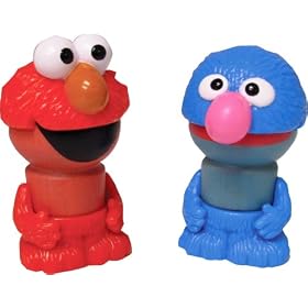 Play Town: Sesame Street Figures - Grover & Elmo 2-Pack