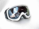 RAVS  SKIBRILLE SNOWBOARDBRILLE WEISS SILVER LENS!