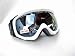 RAVS  SKIBRILLE SNOWBOARDBRILLE WEISS SILVER LENS!