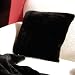 Black Faux Fur Pillow Cover