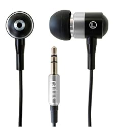 Premium Noise-Reducing Ear Buds Neon Knight from Radius (Silver) - iPhone Compatible