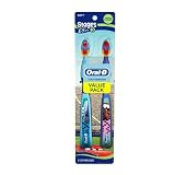 Oral-B Stages 3 Disney Cars Manual Toothbrush Twin Pack