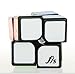 Fangshi Shuangren Funs Shishuang Tiled Small 2 x 2 x 2 Black Speed Cube Puzzle
