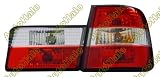 Review AutoHalo  / 89-96 BMW E34 5 SERIES EURO TAIL LIGHTS - RED / CLEAR - KS