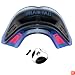Brain-Pad 3XS Triple Laminated Strap/Strapless Combo (Black/Blue) ADULT