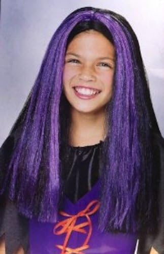 Pmg Wigs Perruques Halloween Streaked 18" Long Wig New