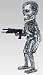 Hollywood Collectibles - Terminator 2 statuette Xtreme Dform Endoskeleton 23 cm_s-2