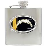 San Diego Chargers NFL 6oz Stainless Steel Hip Flask