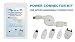 FSP Retractable USB Interchangeable Power-Point for MOTOROLA, NOKIA, LG, SAMSUNG AND SONY ERICSSON MODELS OF CELLPHONES.