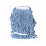 Blue Yarn 24 Oz. Looped-End Wet Mop Head - 600 G Capacity