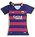Nike Kid's Barcelona 2016/2017 Home Soccer Jersey (Purple) Youth Medium