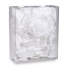 TrippNT 50151 Clear Acrylic Apparel Dispenser, Medium, 17" W x 15" H x 6" D